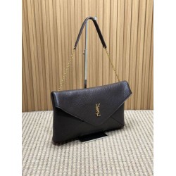 AAA Replica YSL Saint Laurent Cassandre Large Envelope Bag with Chain Claret 1:1 Replica YSL Saint Laurent Cassandre Large Envelope Bag with Chain Claret Knockoff