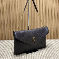 AAA Replica YSL Saint Laurent Cassandre Large Envelope Bag with Chain Claret 1:1 Replica YSL Saint Laurent Cassandre Large Envelope Bag with Chain Claret Knockoff