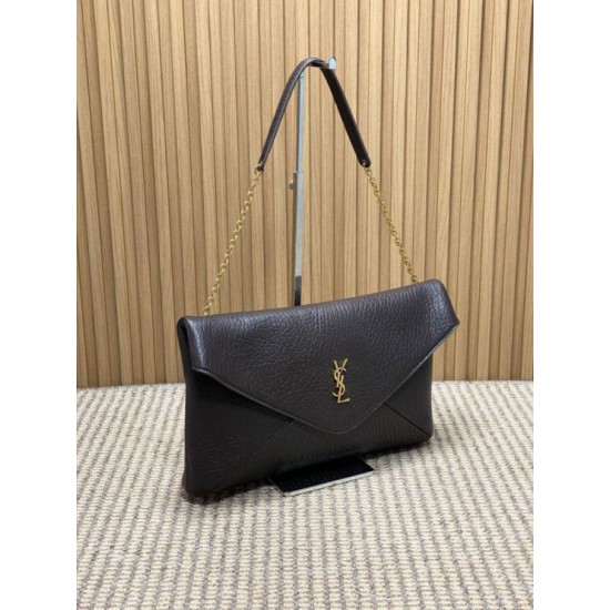 AAA Replica YSL Saint Laurent Cassandre Large Envelope Bag with Chain Claret 1:1 Replica YSL Saint Laurent Cassandre Large Envelope Bag with Chain Claret Knockoff