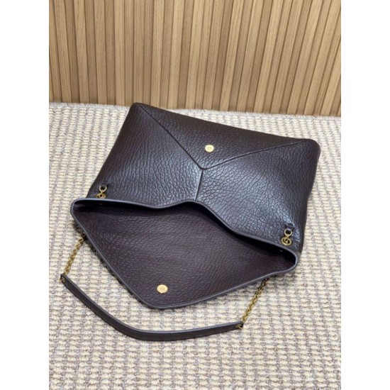 AAA Replica YSL Saint Laurent Cassandre Large Envelope Bag with Chain Claret 1:1 Replica YSL Saint Laurent Cassandre Large Envelope Bag with Chain Claret Knockoff
