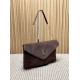 AAA Replica YSL Saint Laurent Cassandre Large Envelope Bag with Chain Brown Suede 1:1 Replica YSL Saint Laurent Cassandre Large Envelope Bag with Chain Brown Suede Knockoff