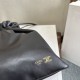 1:1 Replica Celine Crystal Small Hobo Bag Black Knockoff