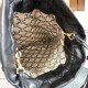 1:1 Replica Celine Crystal Small Hobo Bag Black Knockoff