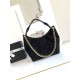 AAA Replica Chanel 26C Maxi Hobo Hippie Bag AS5970 AS5978 Black Suede 1:1 Replica Chanel 26C Maxi Hobo Hippie Bag AS5970 AS5978 Black Suede Knockoff