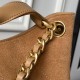 AAA Replica Chanel 26C Maxi Hobo Hippie Bag AS5970 AS5978 Brown Suede 1:1 Replica Chanel 26C Maxi Hobo Hippie Bag AS5970 AS5978 Brown Suede Knockoff