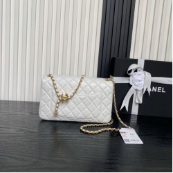 AAA Replica Chanel AS5756 Small Bag Rectangular Flap Bag with Top Handle White 1:1 Replica Chanel AS5756 Small Bag Rectangular Flap Bag with Top Handle White Knockoff