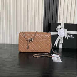 1:1 Replica Chanel AS5756 Mini Rectangular Flap Bag with Top Handle Caramel Knockoff