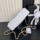 1:1 Replica Chanel Small Chain Shoulder Bag with Top Handle White AS5702 Knockoff