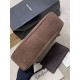 1:1 Replica YSL Saint Laurent Jamie 4.3 Pochon Shopping Suede Shoulder Bag Brown Knockoff