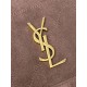 1:1 Replica YSL Saint Laurent Jamie 4.3 Pochon Shopping Suede Shoulder Bag Brown Knockoff