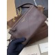 1:1 Replica YSL Saint Laurent Jamie 4.3 Pochon Shopping Suede Shoulder Bag Brown Knockoff