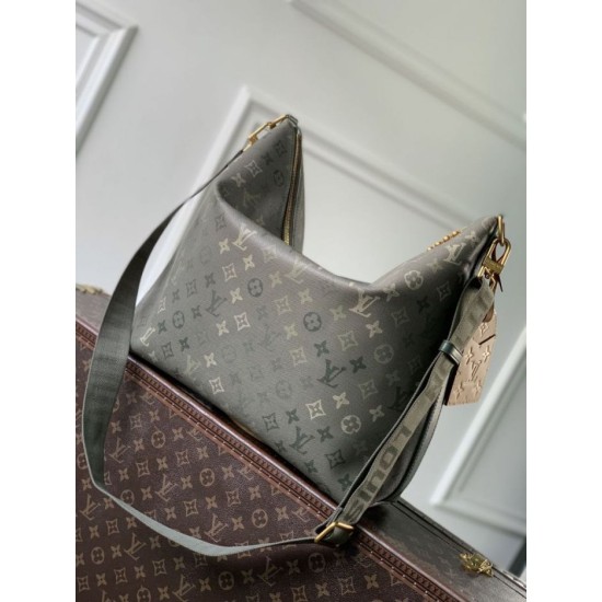 AAA Replica Louis Vuitton Vagabond Hobo Bag M27181 Monogram Green 1:1 Replica Louis Vuitton Vagabond Hobo Bag M27181 Monogram Green Knockoff