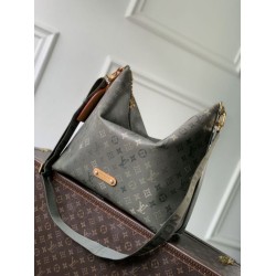 1:1 Replica Louis Vuitton Vagabond Hobo Bag M27181 Monogram Green Knockoff