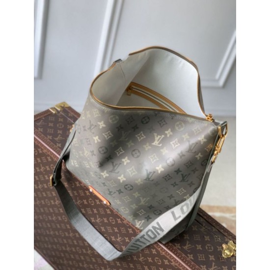 AAA Replica Louis Vuitton Vagabond Hobo Bag M27181 Monogram Green 1:1 Replica Louis Vuitton Vagabond Hobo Bag M27181 Monogram Green Knockoff