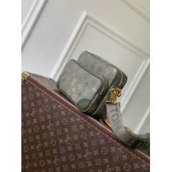 AAA Replica LV Nil Heritage Men's Crossbody Bag M27095 Green 1:1 Replica LV Nil Heritage Men's Crossbody Bag M27095 Green Knockoff