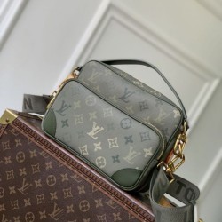 1:1 Replica LV Nil Heritage Men's Crossbody Bag M27095 Green Knockoff