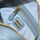 AAA Replica Miu Miu Arcadie Matelassé Top Handle Bag Blue 1:1 Replica Miu Miu Arcadie Matelassé Top Handle Bag Blue Knockoff