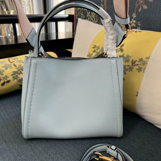 AAA Replica Valentino Garavani Alltime Medium Grained Calfskin Handbag Blue 1:1 Replica Valentino Garavani Alltime Medium Grained Calfskin Handbag Blue Knockoff