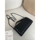 1:1 Replica Valentino Garavani Rockstud Chain Wallet Black Knockoff