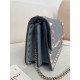 1:1 Replica Valentino Garavani Rockstud Small Flap Crossbody Bag Blue Knockoff