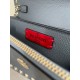 1:1 Replica Valentino Garavani Rockstud Small Flap Crossbody Bag Blue Knockoff