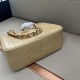 1:1 Replica Valentino Garavani Laseine Small/Medium Tote Bag Brown Knockoff