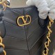 1:1 Replica Valentino Garavani Laseine Small/Medium Tote Bag Black Knockoff