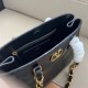 1:1 Replica Valentino Garavani Laseine Small/Medium Tote Bag Black Knockoff