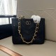 1:1 Replica Valentino Garavani Laseine Small/Medium Tote Bag Black Knockoff