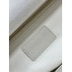 1:1 Replica Dior Lady Dior Large Matte Cannage Handbag with Flap White Knockoff
