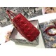 1:1 Replica Dior Lady Dior Large Quilted Lambskin Cannage Bag Red Knockoff