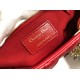1:1 Replica Dior Lady Dior Large Quilted Lambskin Cannage Bag Red Knockoff
