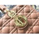 1:1 Replica Dior Lady Dior Large Quilted Lambskin Cannage Bag Brown Knockoff