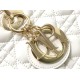 1:1 Replica Dior Lady Dior Large Quilted Lambskin Cannage Bag White Knockoff