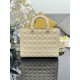 1:1 Replica Large Dior Lady Dior Quilted Lambskin Bag Camel Knockoff