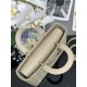 1:1 Replica Large Dior Lady Dior Quilted Lambskin Bag Camel Knockoff