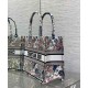 AAA Replica Dior Lucky Medium Dior Book Tote White Dior Night of Dreams Motif 1:1 Replica Dior Lucky Medium Dior Book Tote White Dior Night of Dreams Motif Knockoff