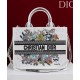 AAA Replica Dior Lucky Medium Dior Book Tote White 1:1 Replica Dior Lucky Medium Dior Book Tote White Knockoff