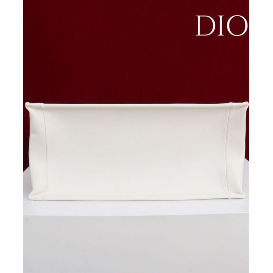 AAA Replica Dior Lucky Medium Dior Book Tote White 1:1 Replica Dior Lucky Medium Dior Book Tote White Knockoff