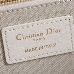 1:1 Replica Dior Lucky Medium Dior Book Tote White Knockoff