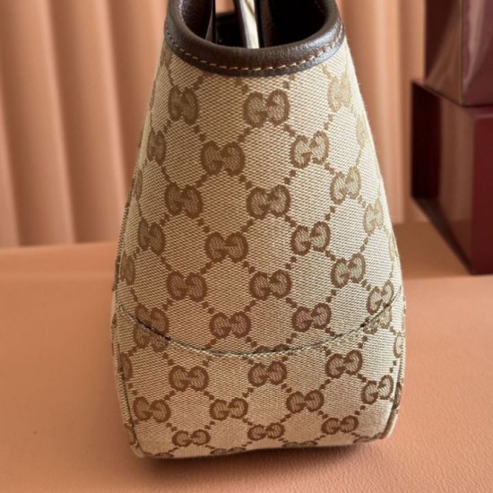 AAA Replica Gucci Mercato Small Tote Bag 866646 Brown 1:1 Replica Gucci Mercato Small Tote Bag 866646 Brown Knockoff