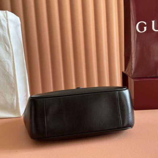AAA Replica Gucci Mercato Small Tote Bags 866646 Black 1:1 Replica Gucci Mercato Small Tote Bags 866646 Black Knockoff