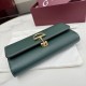 1:1 Replica Gucci Half Horsebit Continental Wallet 848791 Green Knockoff