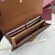 1:1 Replica Gucci Half Horsebit Continental Wallet 848791 Brown Knockoff