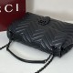 AAA Replica GG Marmont Large Crossbody Bag 850659 Black 1:1 Replica GG Marmont Large Crossbody Bag 850659 Black Knockoff