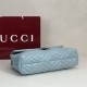 AAA Replica GG Marmont Large Crossbody Bag 850659 Blue 1:1 Replica GG Marmont Large Crossbody Bag 850659 Blue Knockoff