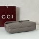 AAA Replica GG Marmont Large Crossbody Bag 850659 Grey 1:1 Replica GG Marmont Large Crossbody Bag 850659 Grey Knockoff