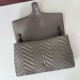 AAA Replica GG Marmont Large Crossbody Bag 850659 Grey 1:1 Replica GG Marmont Large Crossbody Bag 850659 Grey Knockoff