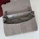 AAA Replica GG Marmont Large Crossbody Bag 850659 Grey 1:1 Replica GG Marmont Large Crossbody Bag 850659 Grey Knockoff