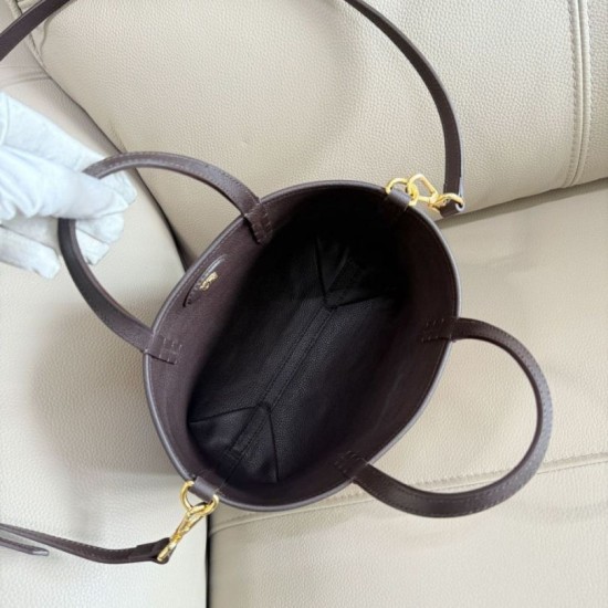 AAA Replica Burberry Mini Reversible Bloomsbury Check Tote Bag Black/Brown 1:1 Replica Burberry Mini Reversible Bloomsbury Check Tote Bag Black/Brown Knockoff